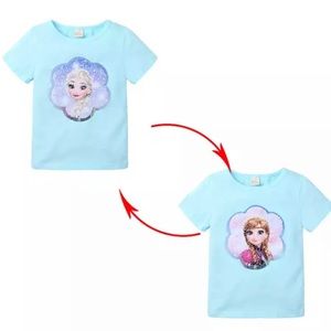Elsa/Anna T-shirt Sequins